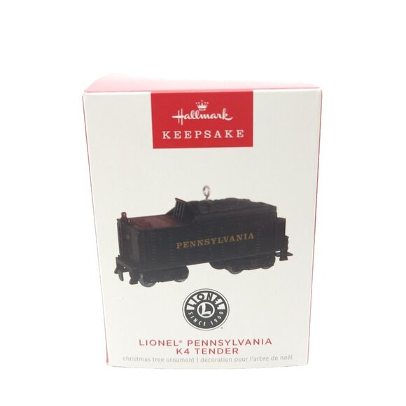 Hallmark Lionel Pennsylvania K4 Tender Train Ornament 2023 Keepsake Christmas - Picture 2 of 9